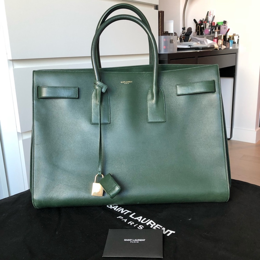 Saint Laurent Sac De Jour large tote